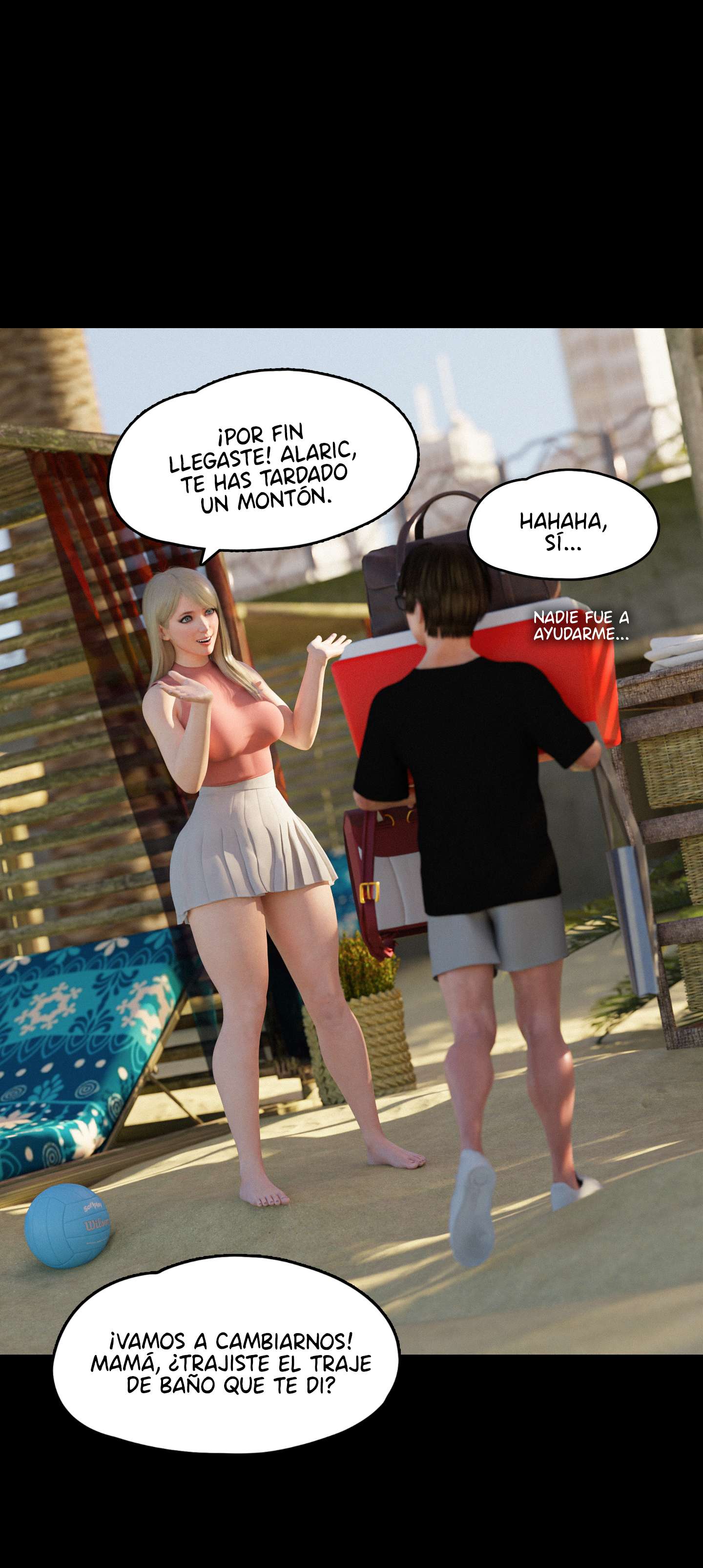 La Viuda de mi Vecina Capitulo 19 página 53
