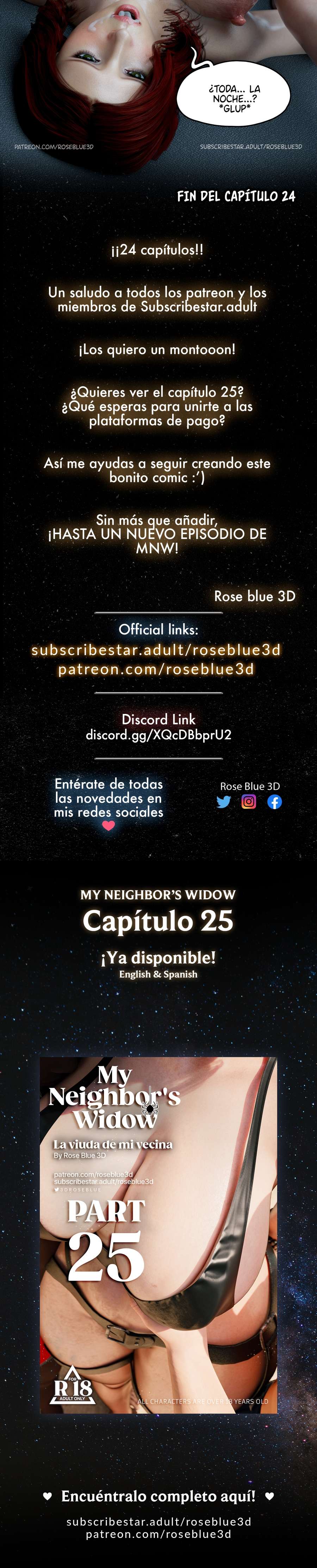 La Viuda de mi Vecina Capitulo 24 página 28