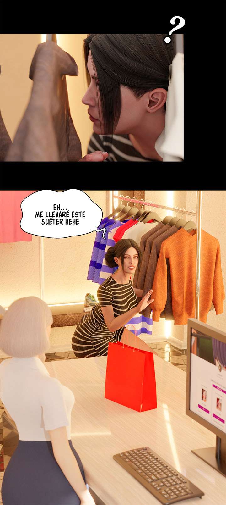 La Viuda de mi Vecina Capitulo 6 página 74