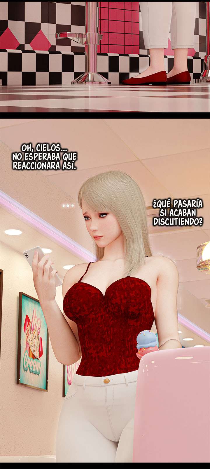 La Viuda de mi Vecina Capitulo 6 página 8