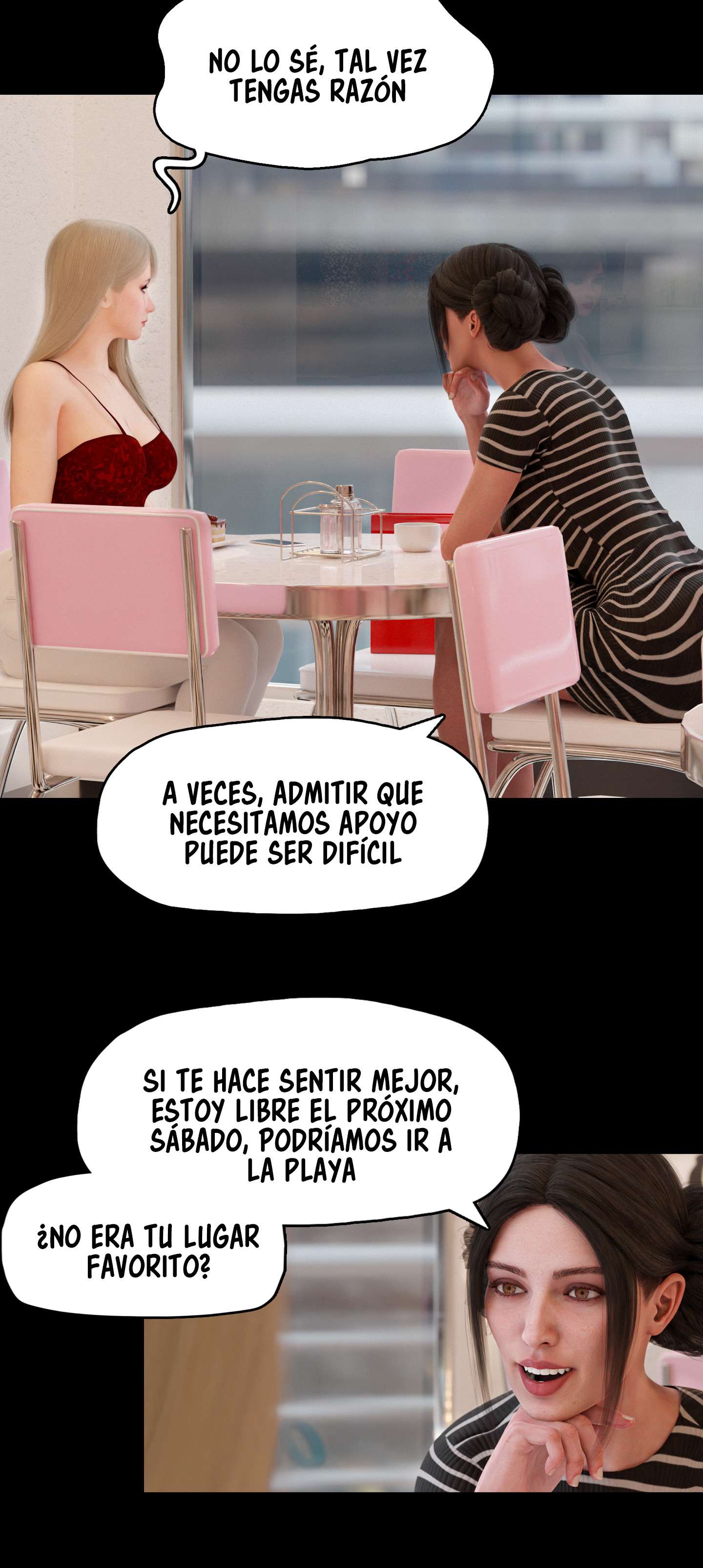 La Viuda de mi Vecina Capitulo 7 página 51