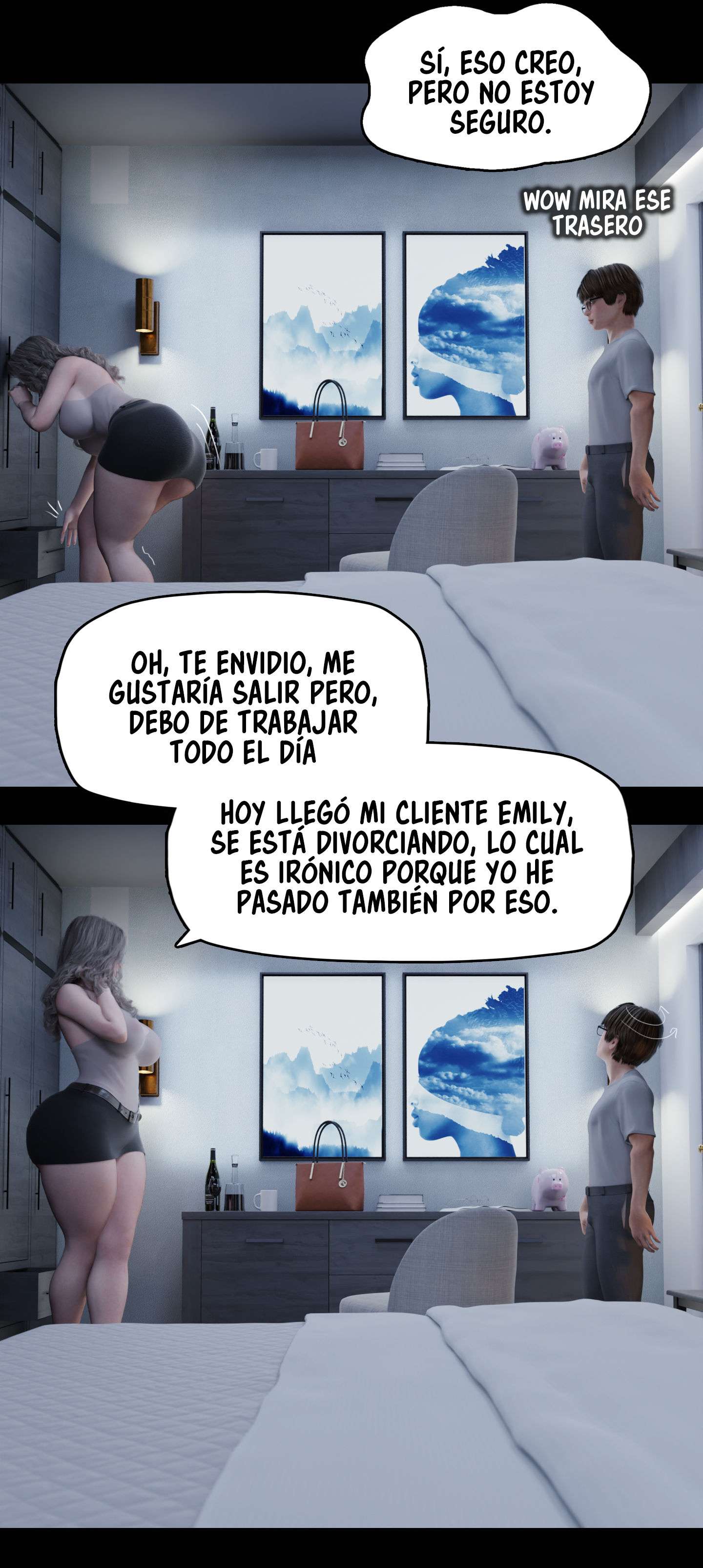 La Viuda de mi Vecina Capitulo 8 página 21