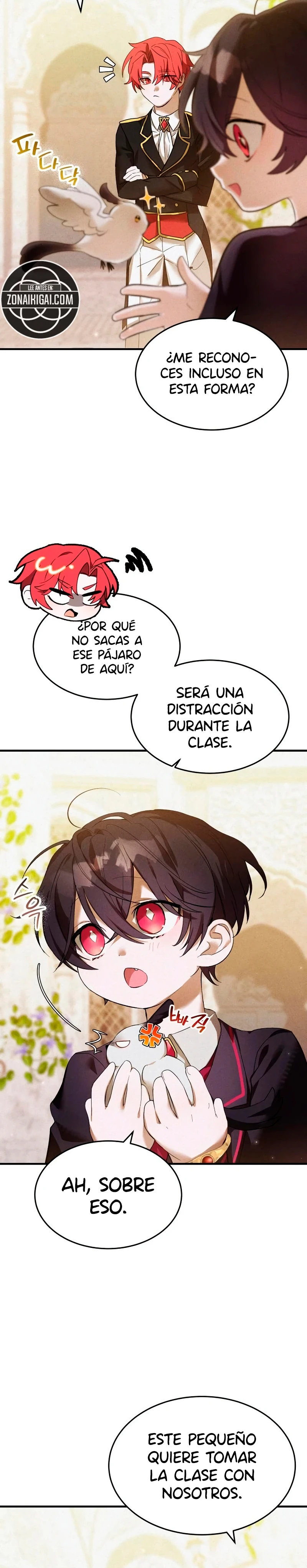 Un Día, Me Convertí En Un Polluelo Recién Nacido Capitulo 14 página 4