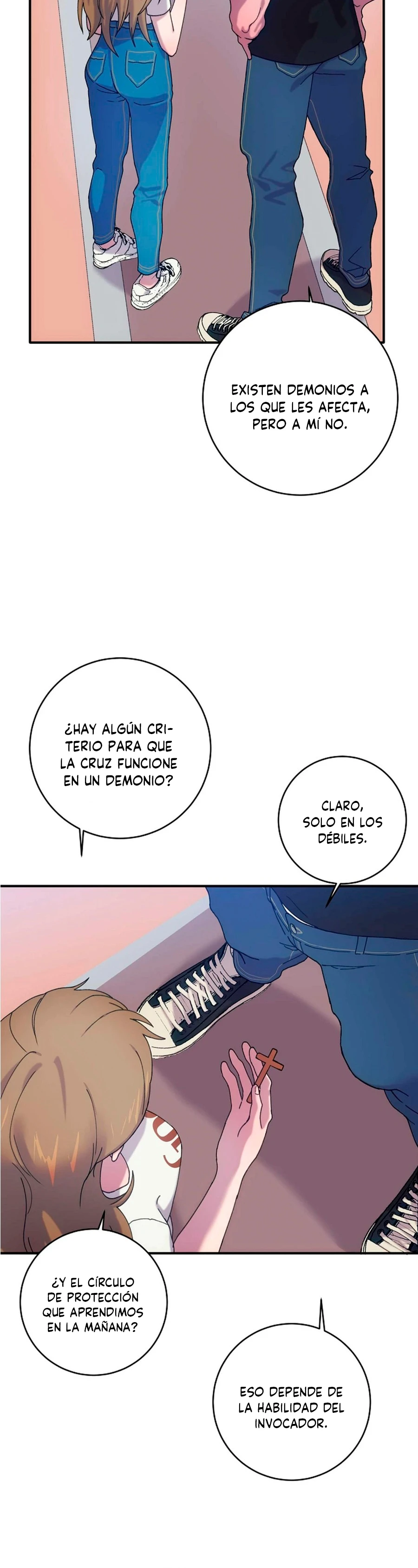 Invocar a un demonio con una firma Capitulo 8 página 4