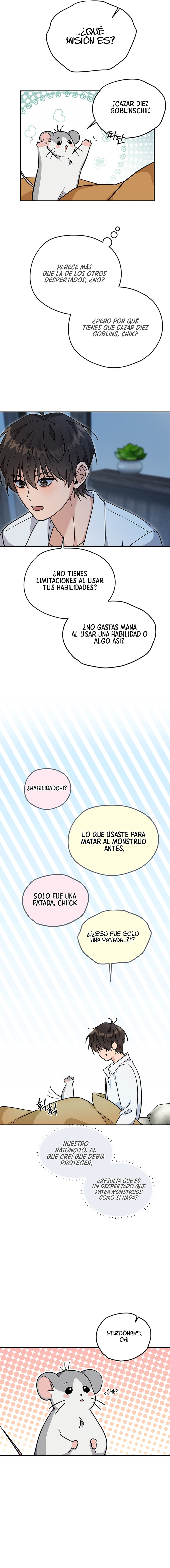 Mi ratoncito es un Despertado de rango S Capitulo 3 página 11