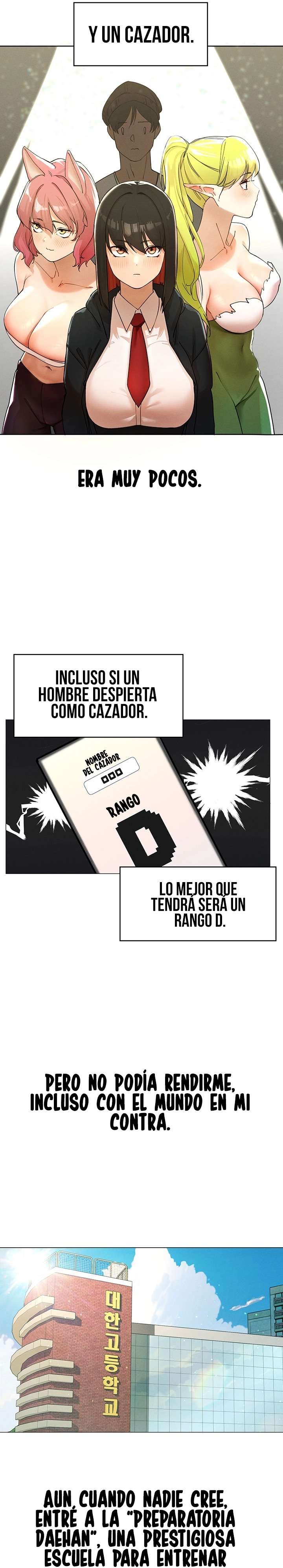 Si Te Comes A Una Cazadora, El Personaje Principal Se Vuelve Mas Fuerte Capitulo 1 página 13