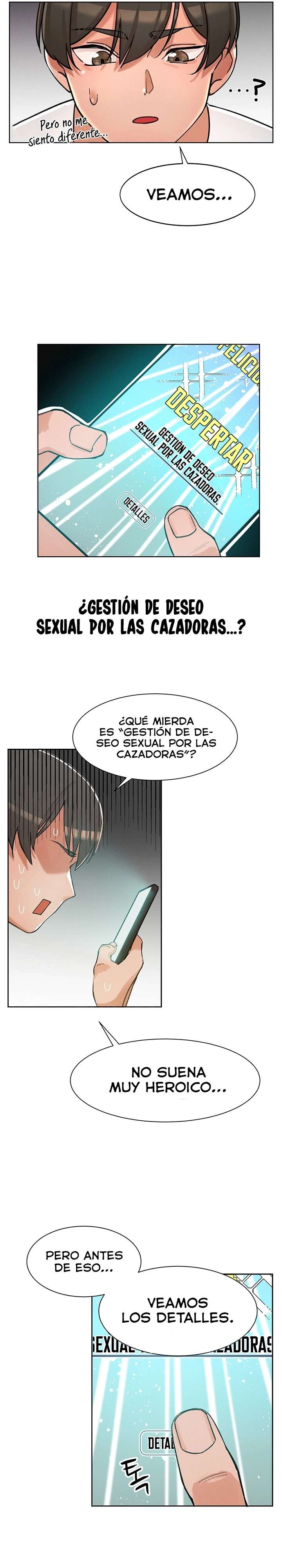 Si Te Comes A Una Cazadora, El Personaje Principal Se Vuelve Mas Fuerte Capitulo 1 página 26