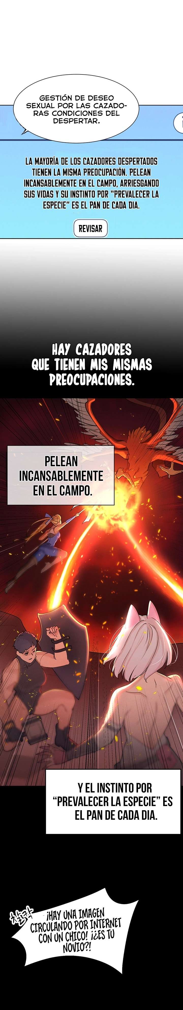 Si Te Comes A Una Cazadora, El Personaje Principal Se Vuelve Mas Fuerte Capitulo 1 página 27