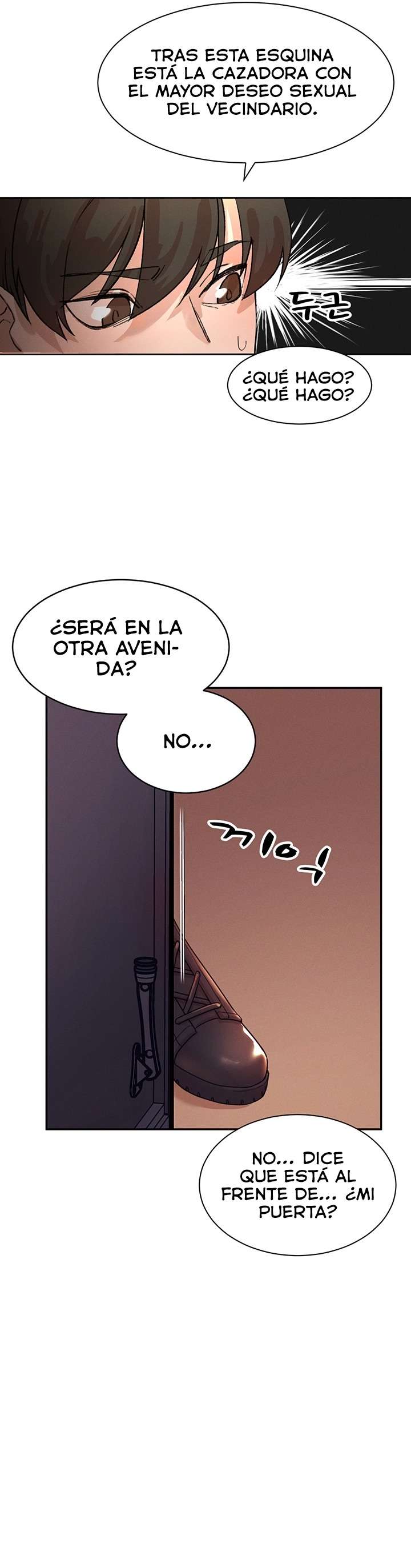 Si Te Comes A Una Cazadora, El Personaje Principal Se Vuelve Mas Fuerte Capitulo 1 página 41