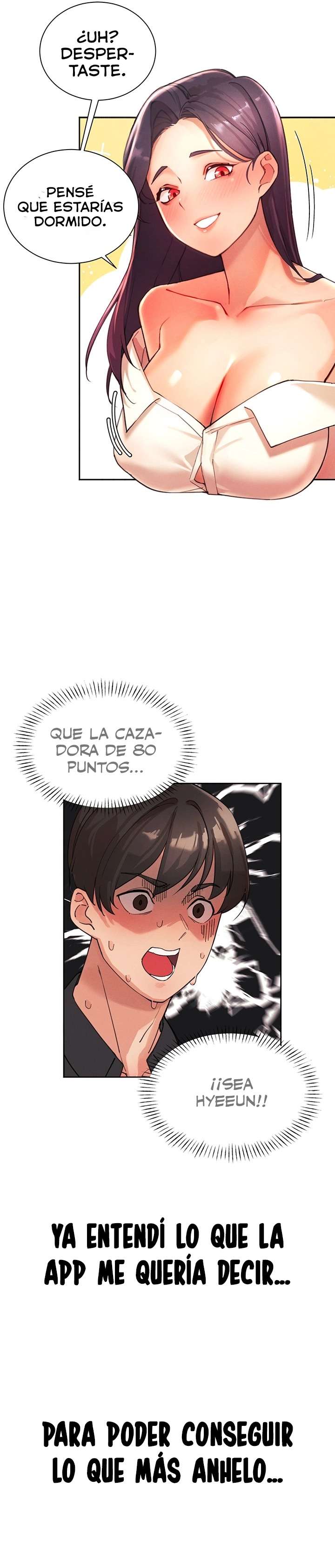 Si Te Comes A Una Cazadora, El Personaje Principal Se Vuelve Mas Fuerte Capitulo 1 página 43