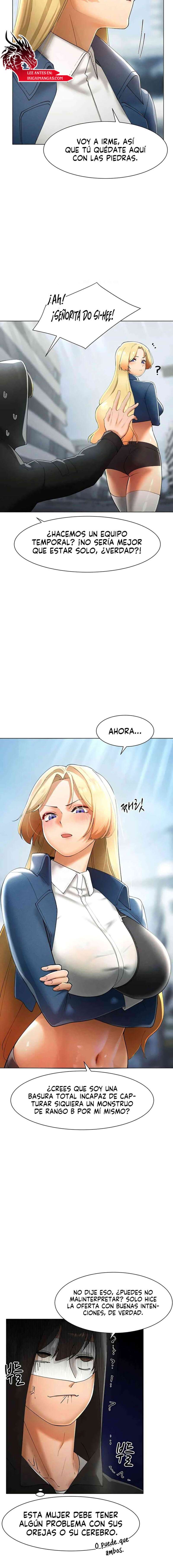 Si Te Comes A Una Cazadora, El Personaje Principal Se Vuelve Mas Fuerte Capitulo 14 página 12