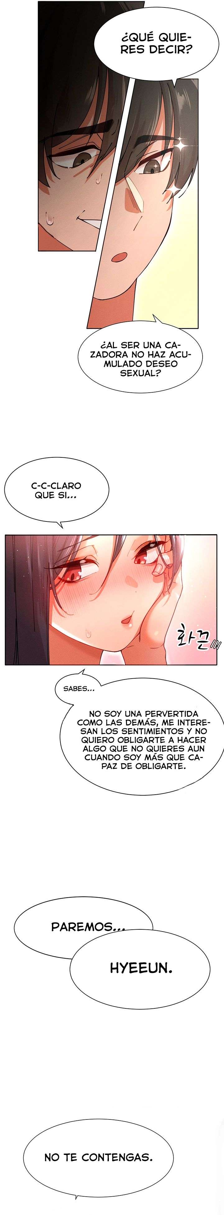 Si Te Comes A Una Cazadora, El Personaje Principal Se Vuelve Mas Fuerte Capitulo 2 página 32