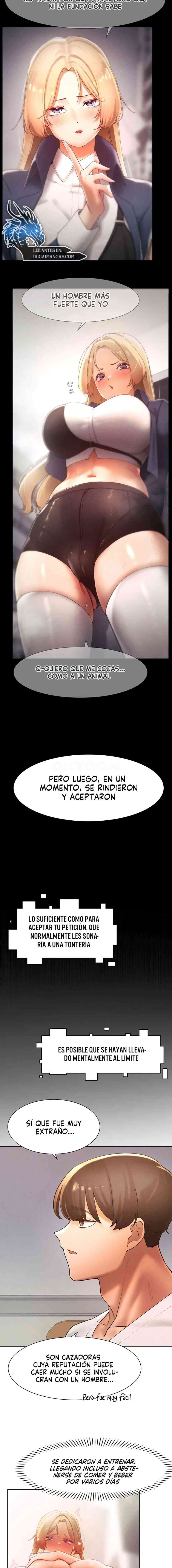 Si Te Comes A Una Cazadora, El Personaje Principal Se Vuelve Mas Fuerte Capitulo 22 página 12