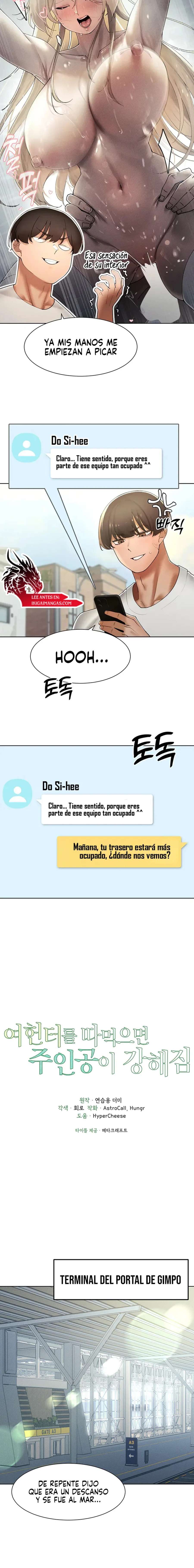 Si Te Comes A Una Cazadora, El Personaje Principal Se Vuelve Mas Fuerte Capitulo 31 página 2