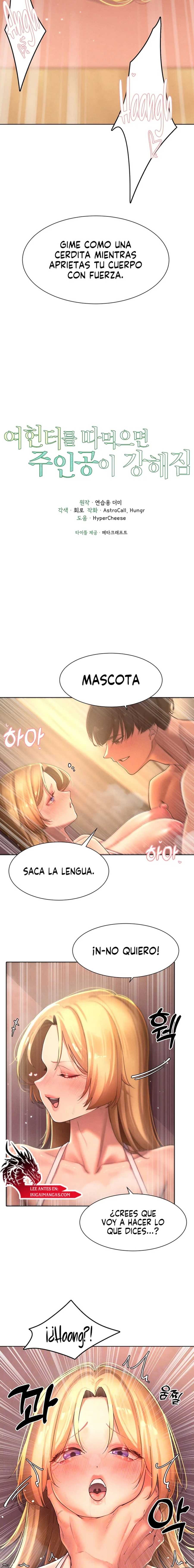 Si Te Comes A Una Cazadora, El Personaje Principal Se Vuelve Mas Fuerte Capitulo 33 página 3