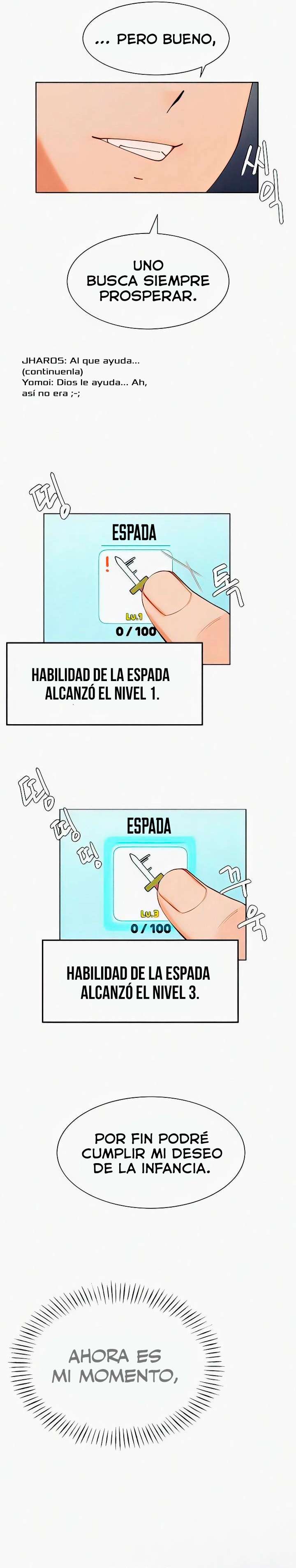 Si Te Comes A Una Cazadora, El Personaje Principal Se Vuelve Mas Fuerte Capitulo 4 página 37