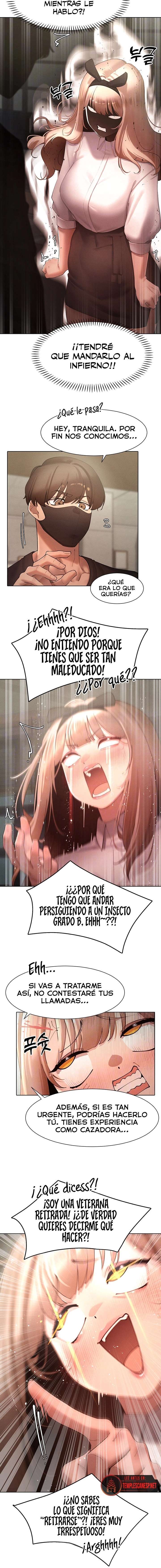 Si Te Comes A Una Cazadora, El Personaje Principal Se Vuelve Mas Fuerte Capitulo 40 página 5