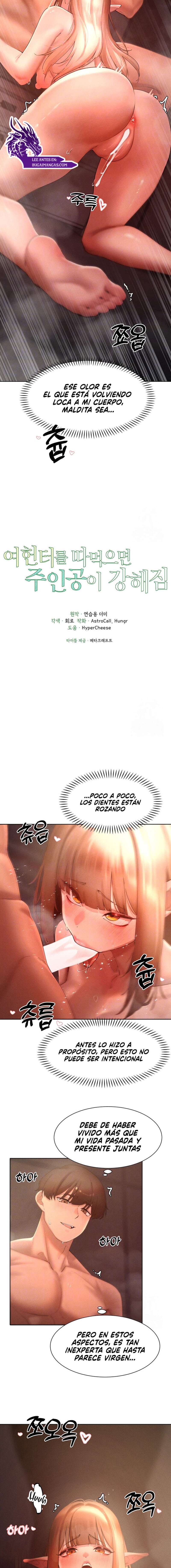 Si Te Comes A Una Cazadora, El Personaje Principal Se Vuelve Mas Fuerte Capitulo 42 página 2