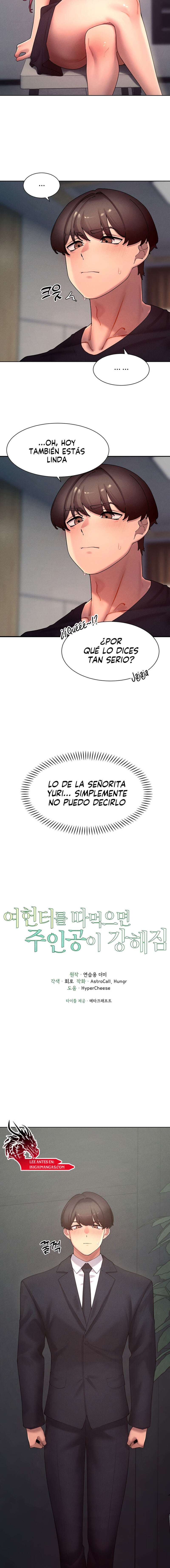 Si Te Comes A Una Cazadora, El Personaje Principal Se Vuelve Mas Fuerte Capitulo 47 página 2