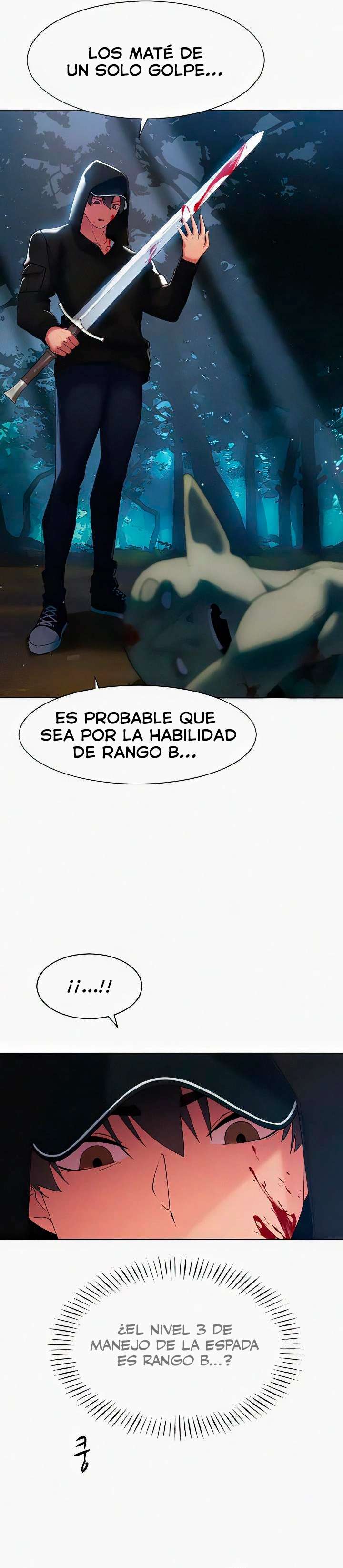 Si Te Comes A Una Cazadora, El Personaje Principal Se Vuelve Mas Fuerte Capitulo 5 página 26