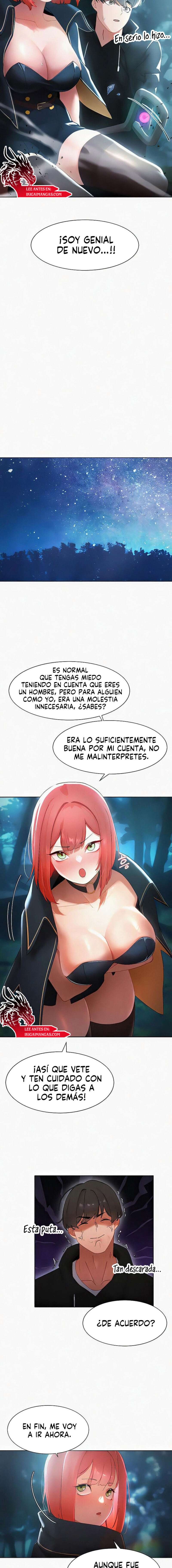 Si Te Comes A Una Cazadora, El Personaje Principal Se Vuelve Mas Fuerte Capitulo 6 página 12
