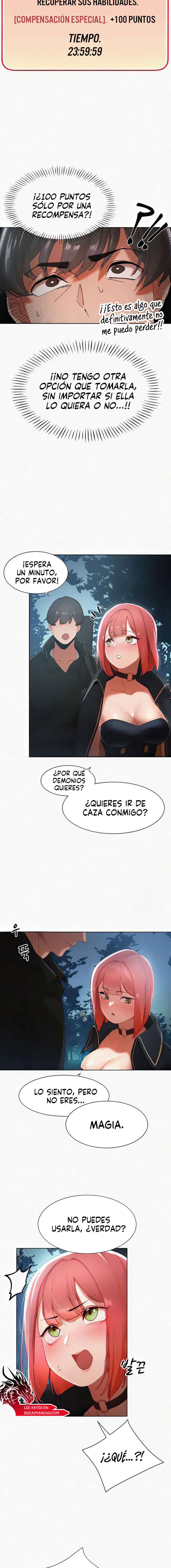 Si Te Comes A Una Cazadora, El Personaje Principal Se Vuelve Mas Fuerte Capitulo 6 página 14