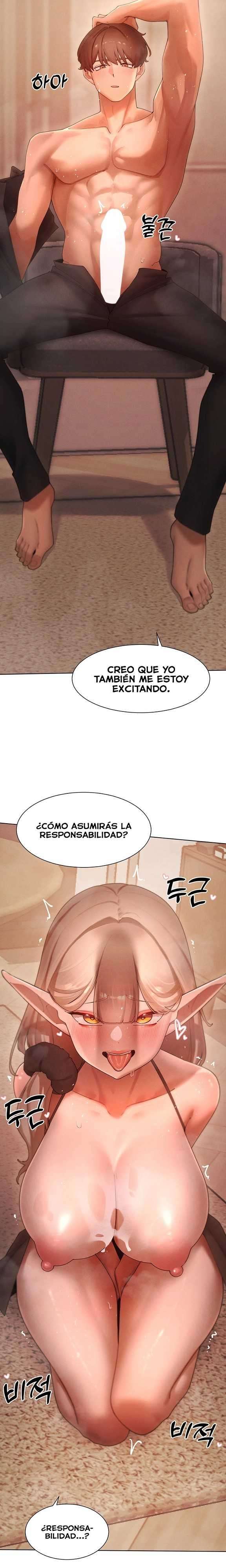 Si Te Comes A Una Cazadora, El Personaje Principal Se Vuelve Mas Fuerte Capitulo 60 página 8