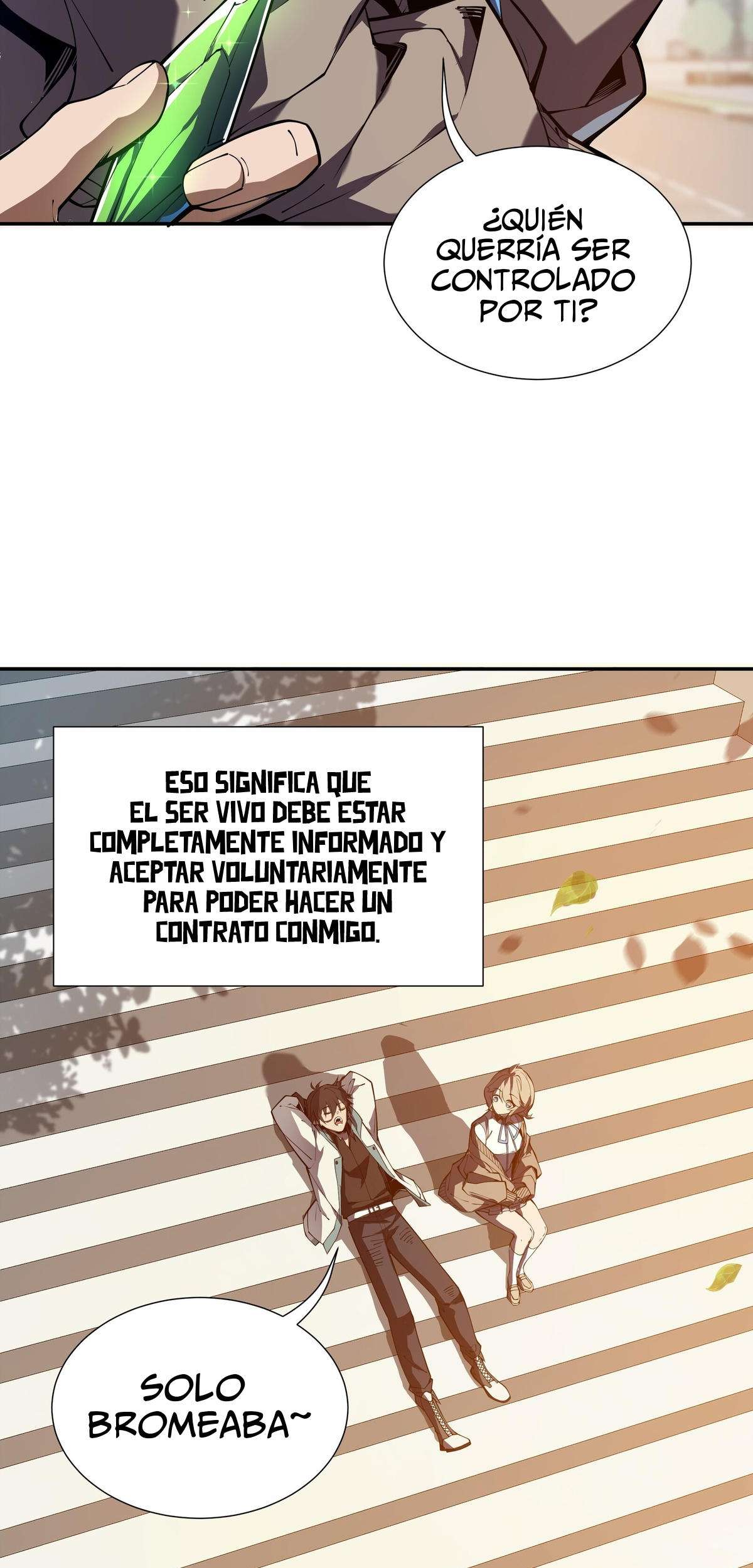 Hice un Contrato de Invocación Conmigo Mismo Capitulo 1 página 11
