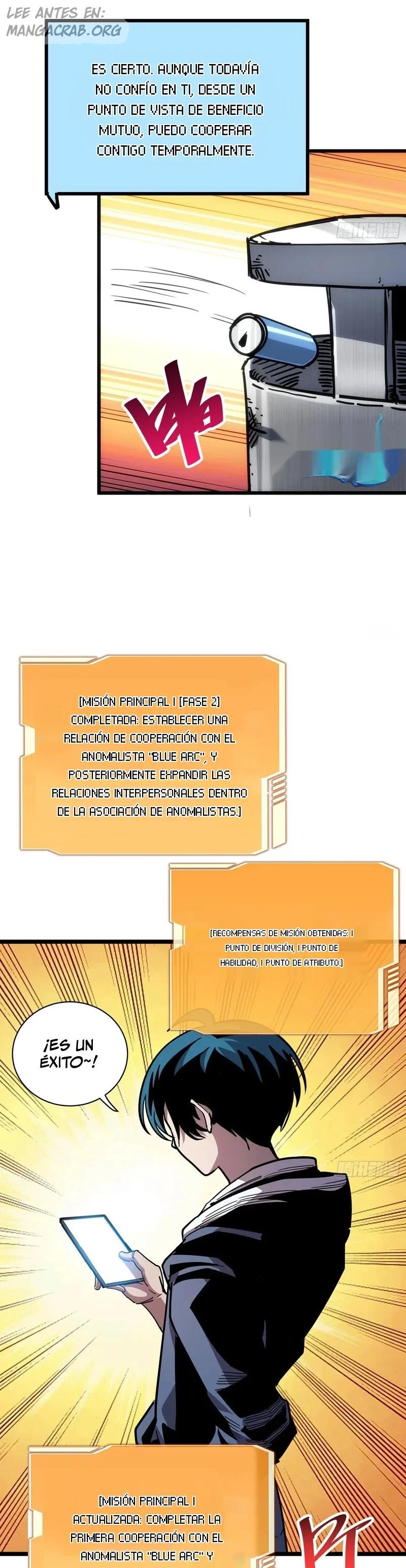 ¡Mi avatar se está convirtiendo en el jefe final!! Capitulo 13 página 15