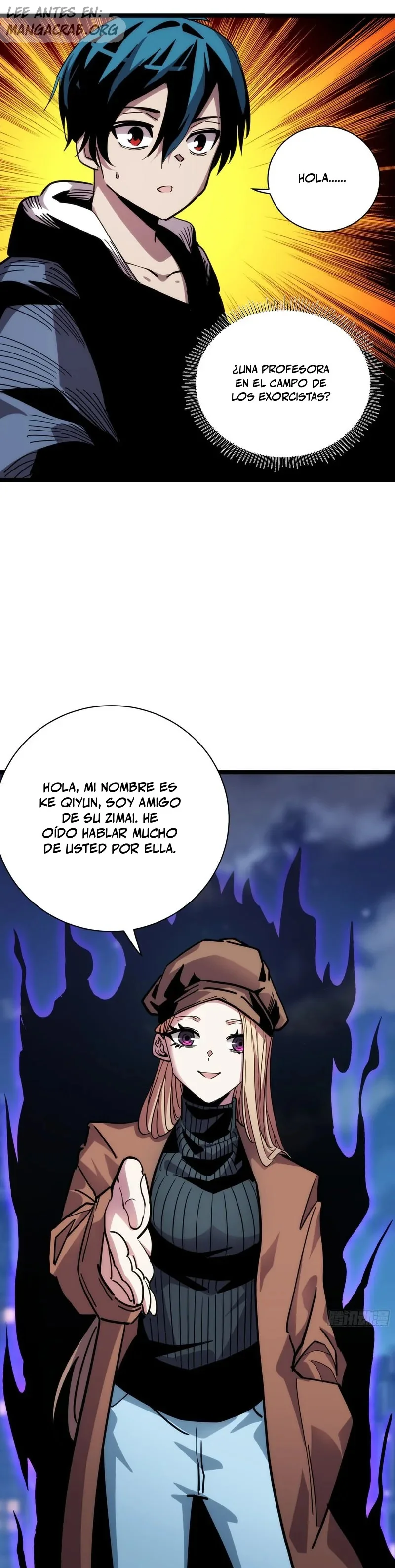 ¡Mi avatar se está convirtiendo en el jefe final!! Capitulo 13 página 22