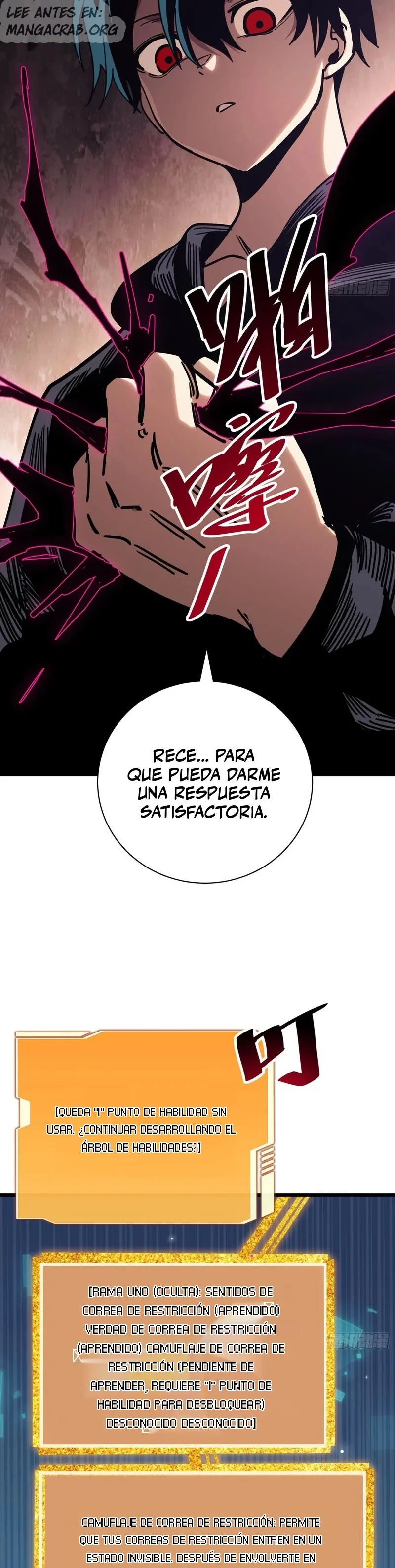 ¡Mi avatar se está convirtiendo en el jefe final!! Capitulo 14 página 13