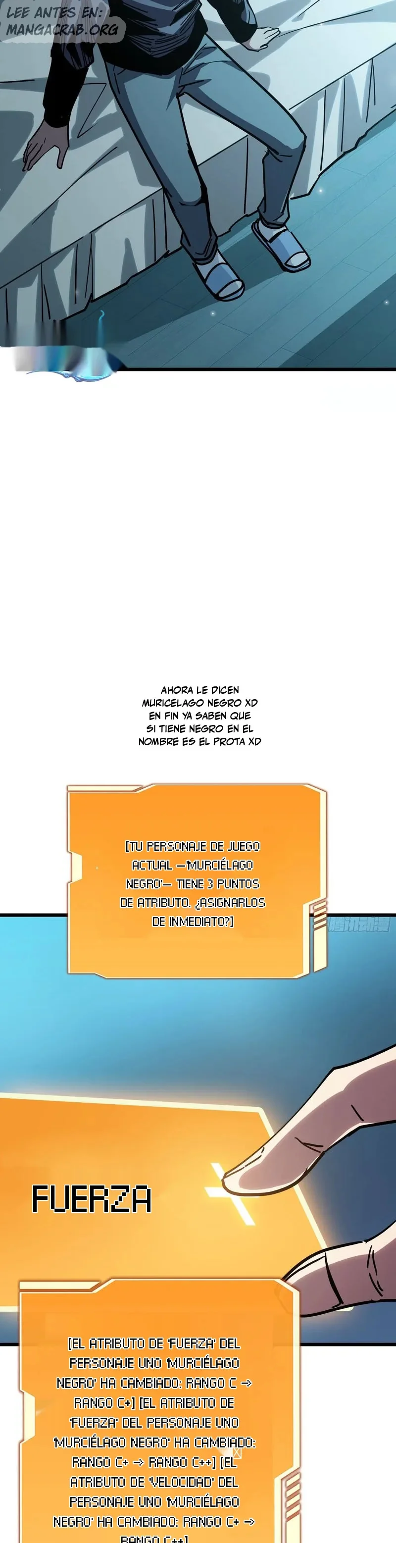 ¡Mi avatar se está convirtiendo en el jefe final!! Capitulo 14 página 8