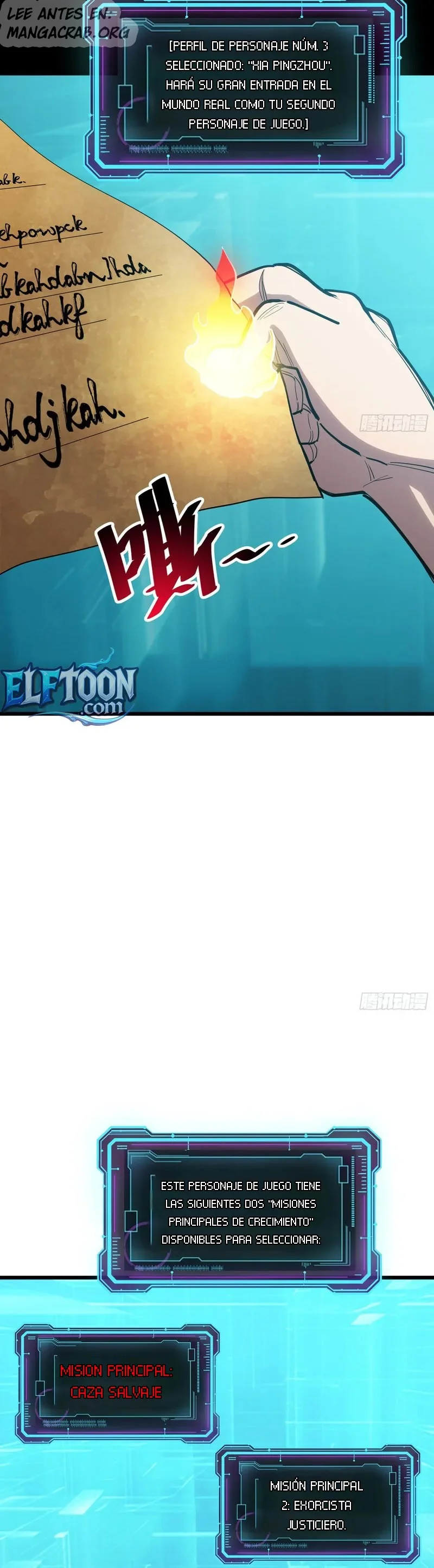 ¡Mi avatar se está convirtiendo en el jefe final!! Capitulo 16 página 11