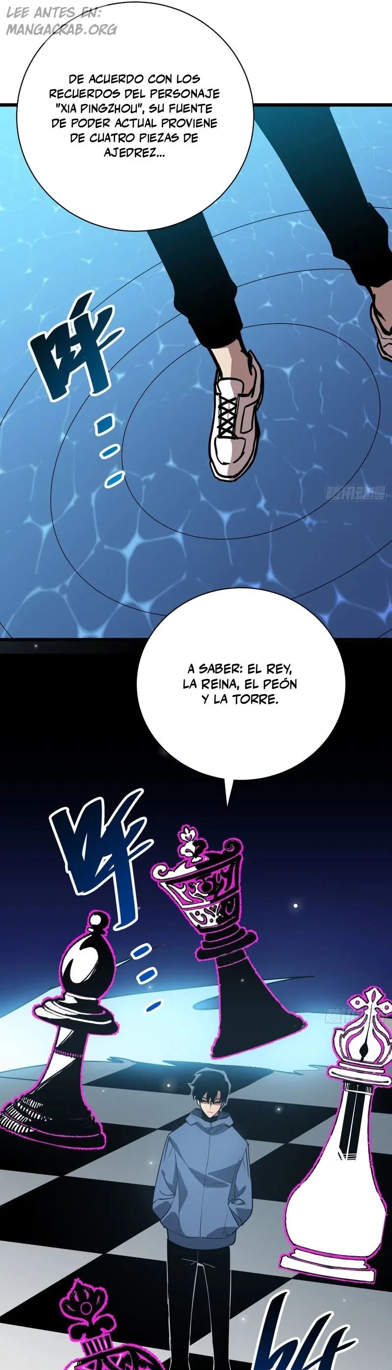 ¡Mi avatar se está convirtiendo en el jefe final!! Capitulo 16 página 22