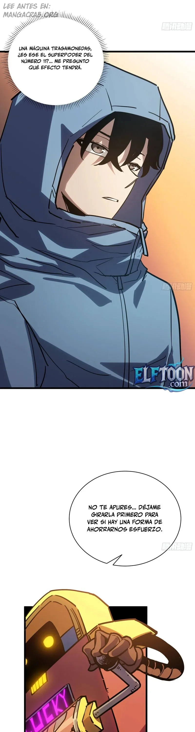 ¡Mi avatar se está convirtiendo en el jefe final!! Capitulo 17 página 18