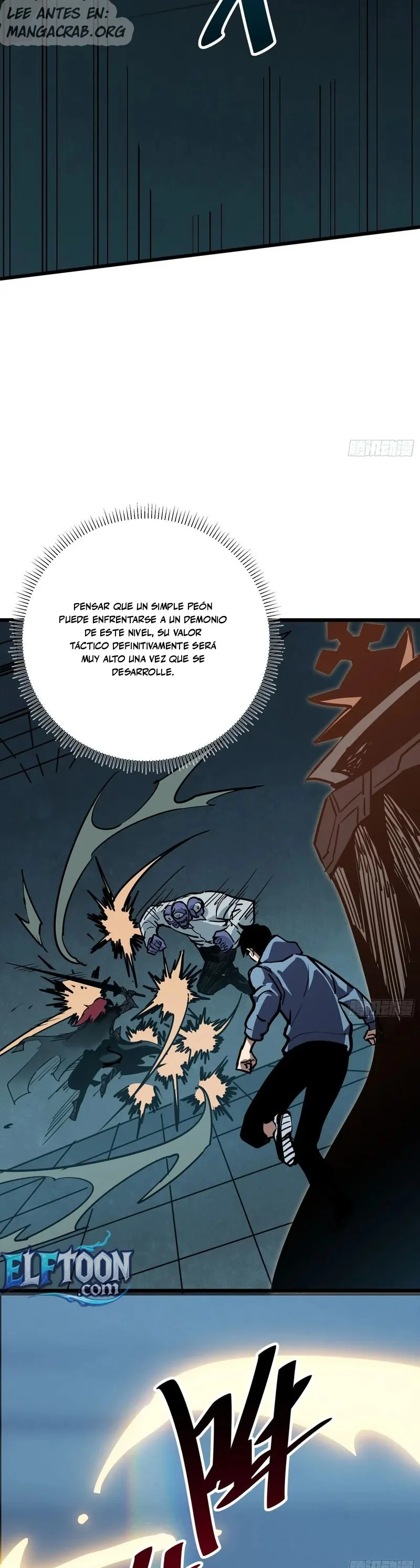 ¡Mi avatar se está convirtiendo en el jefe final!! Capitulo 18 página 35