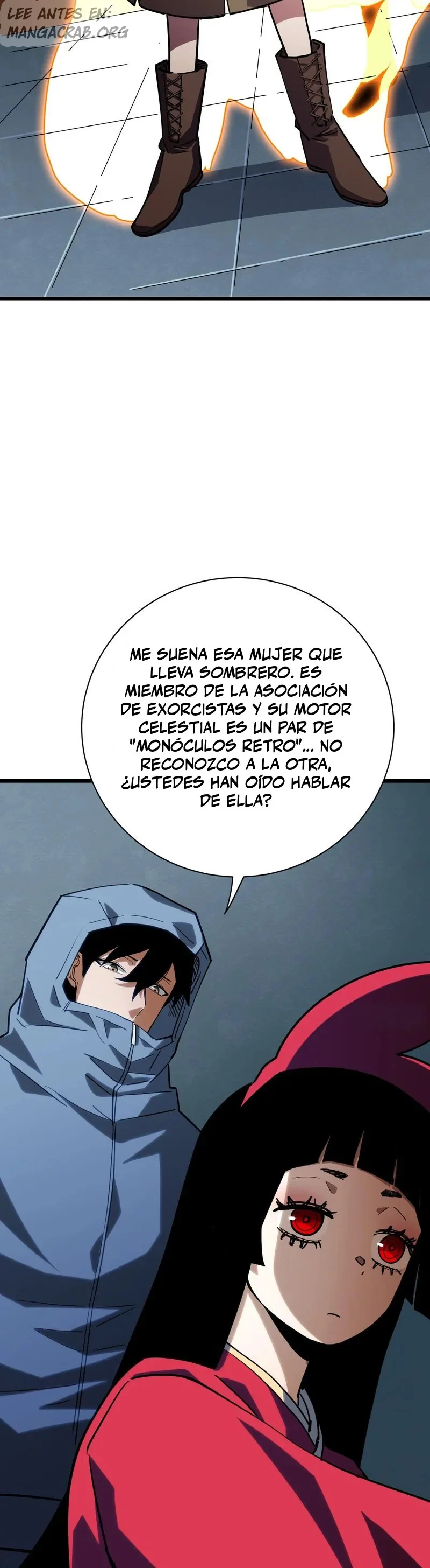 ¡Mi avatar se está convirtiendo en el jefe final!! Capitulo 19 página 34