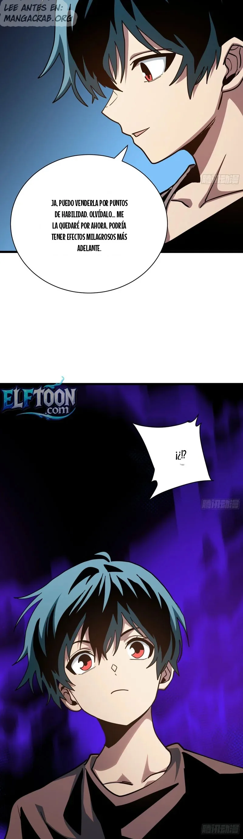 ¡Mi avatar se está convirtiendo en el jefe final!! Capitulo 22 página 18