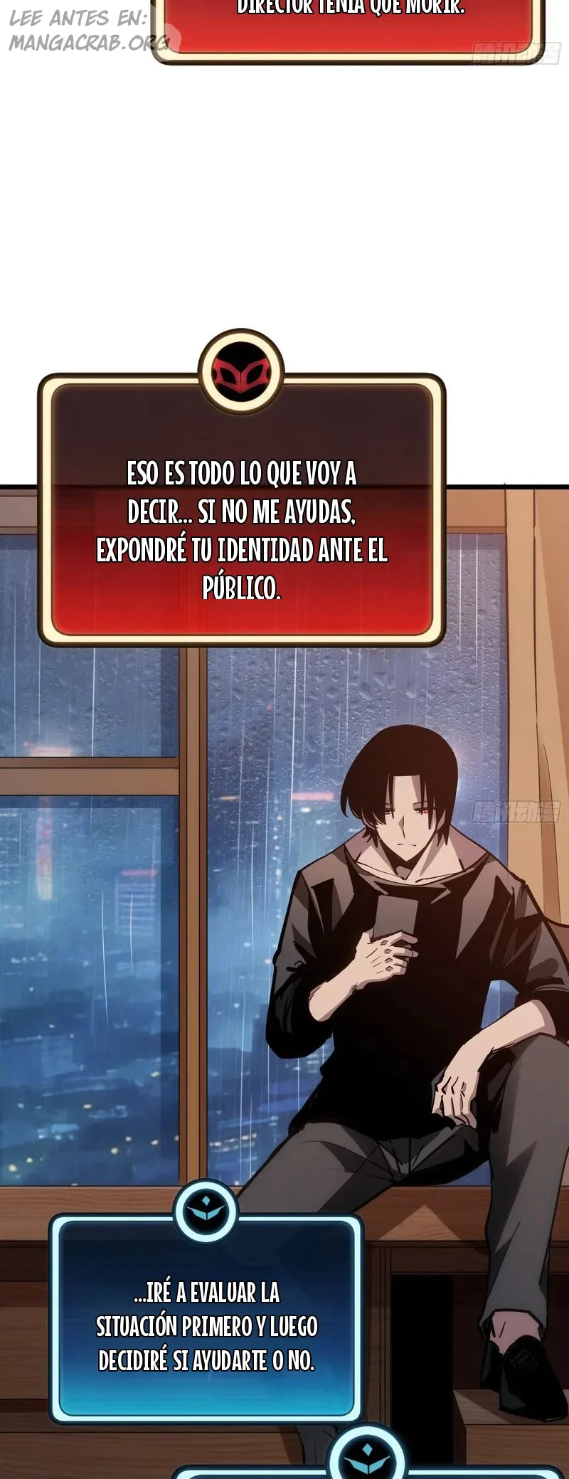 ¡Mi avatar se está convirtiendo en el jefe final!! Capitulo 22 página 5