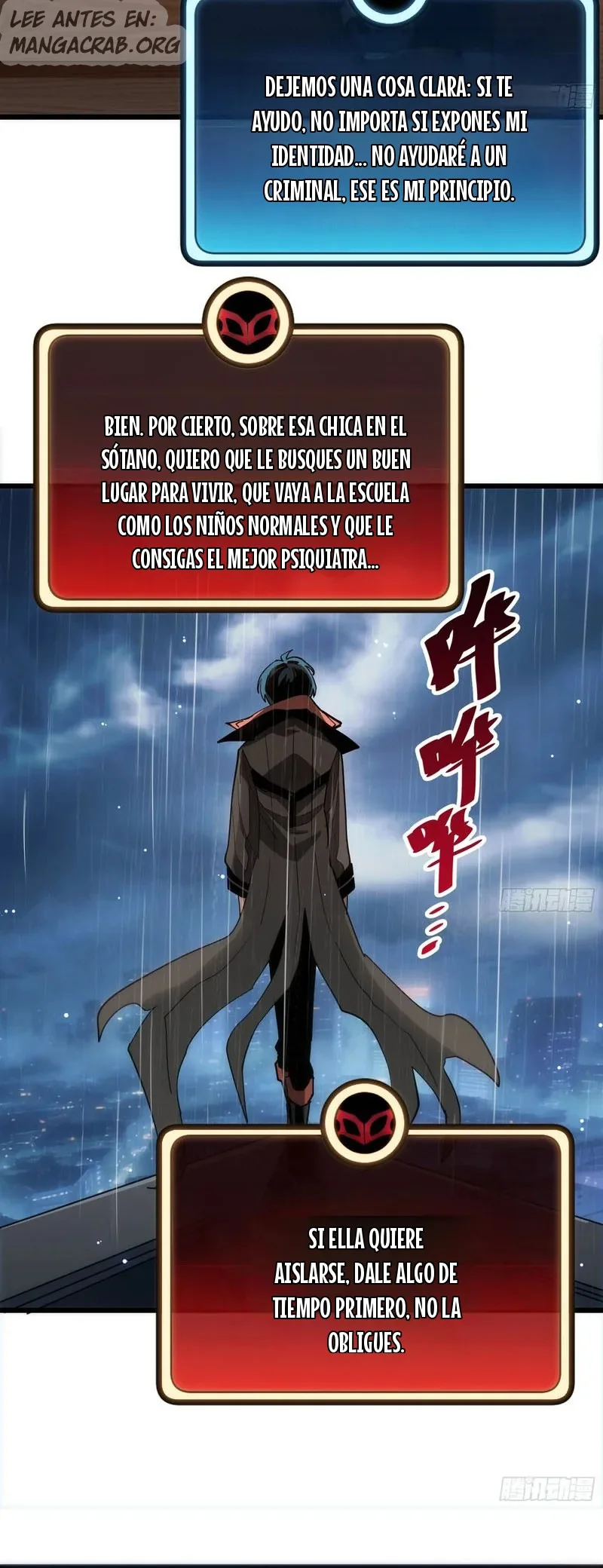 ¡Mi avatar se está convirtiendo en el jefe final!! Capitulo 22 página 6