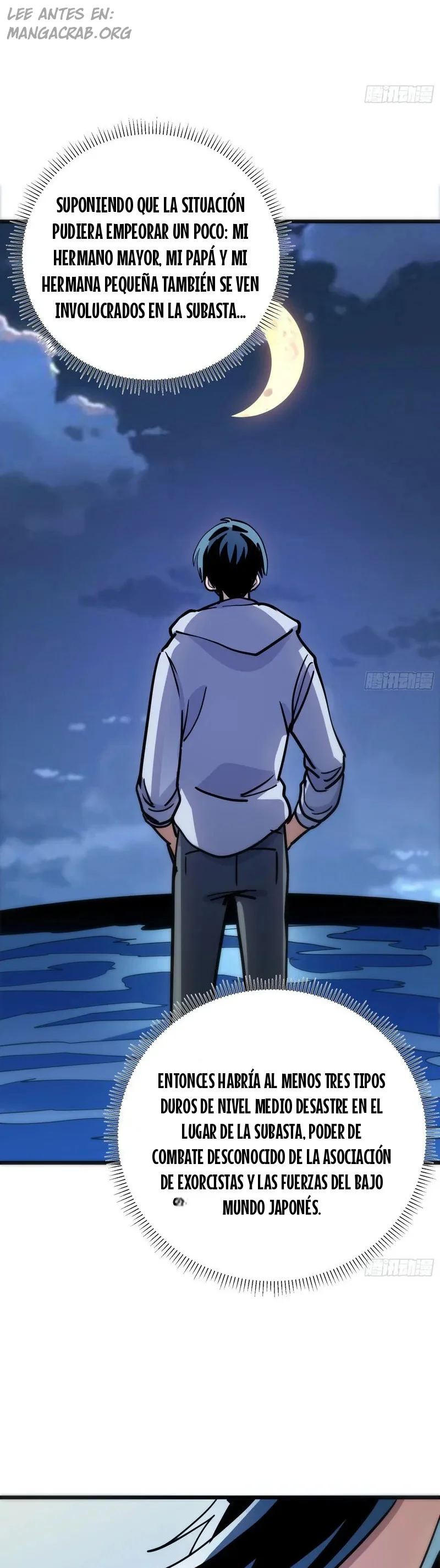 ¡Mi avatar se está convirtiendo en el jefe final!! Capitulo 24 página 35