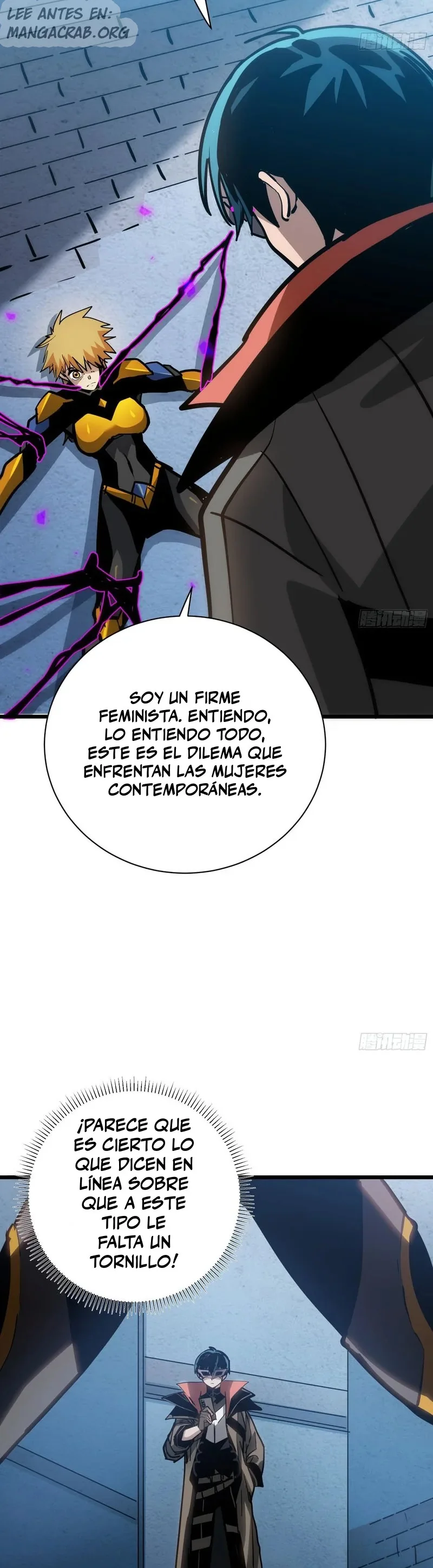 ¡Mi avatar se está convirtiendo en el jefe final!! Capitulo 26 página 30