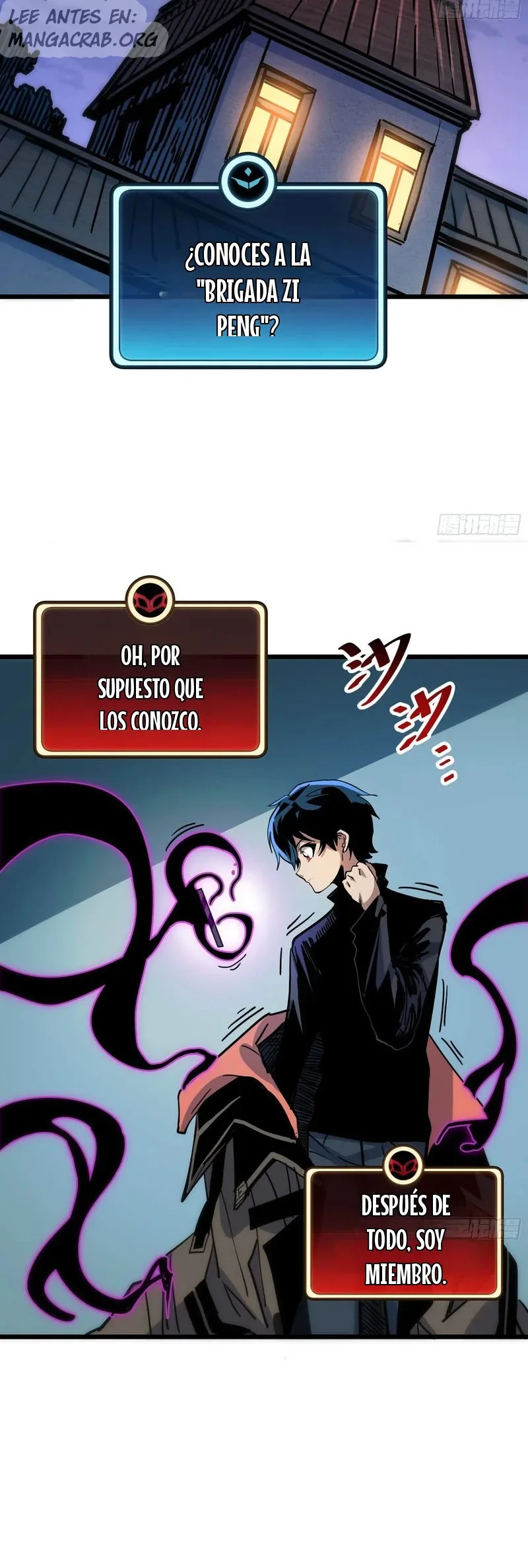 ¡Mi avatar se está convirtiendo en el jefe final!! Capitulo 27 página 6