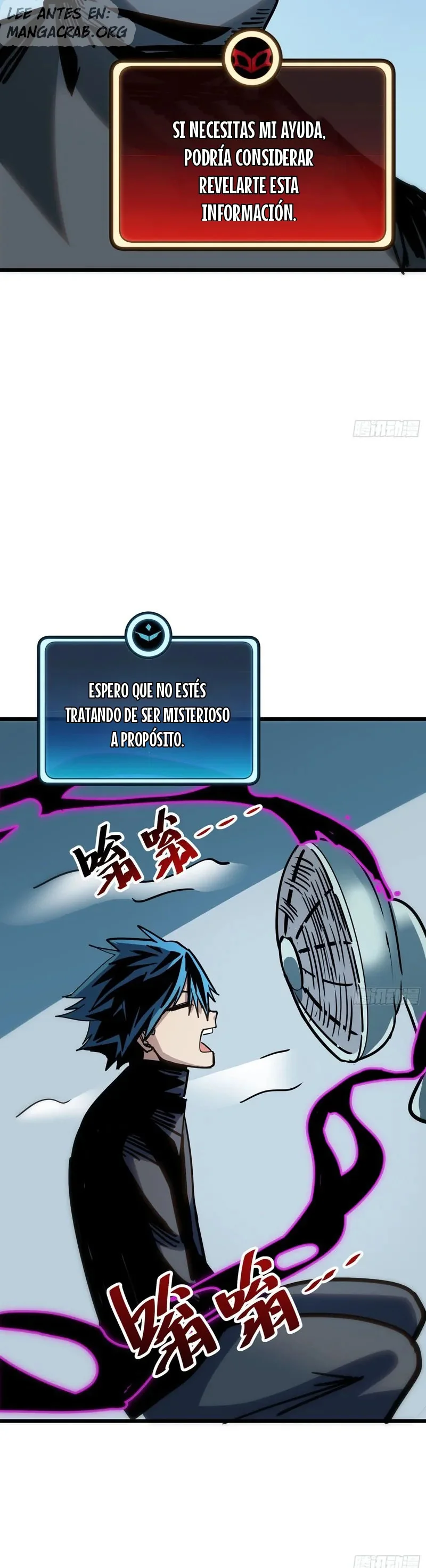 ¡Mi avatar se está convirtiendo en el jefe final!! Capitulo 27 página 8