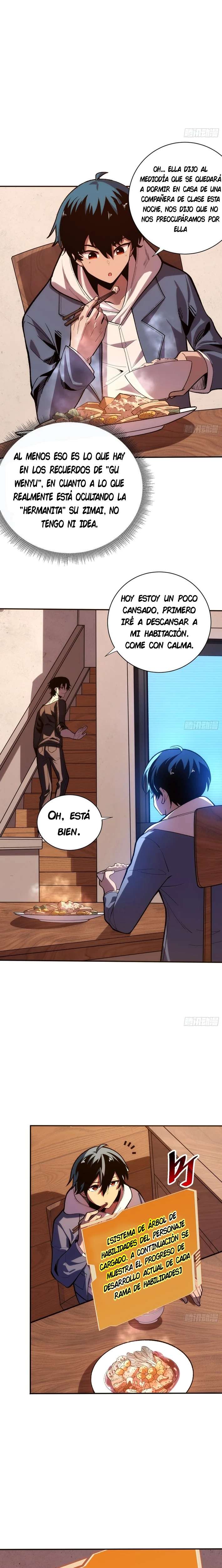 ¡Mi avatar se está convirtiendo en el jefe final!! Capitulo 3 página 6