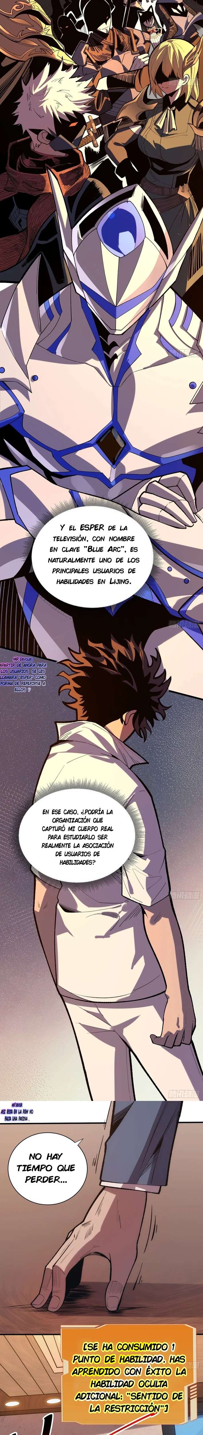 ¡Mi avatar se está convirtiendo en el jefe final!! Capitulo 3 página 9