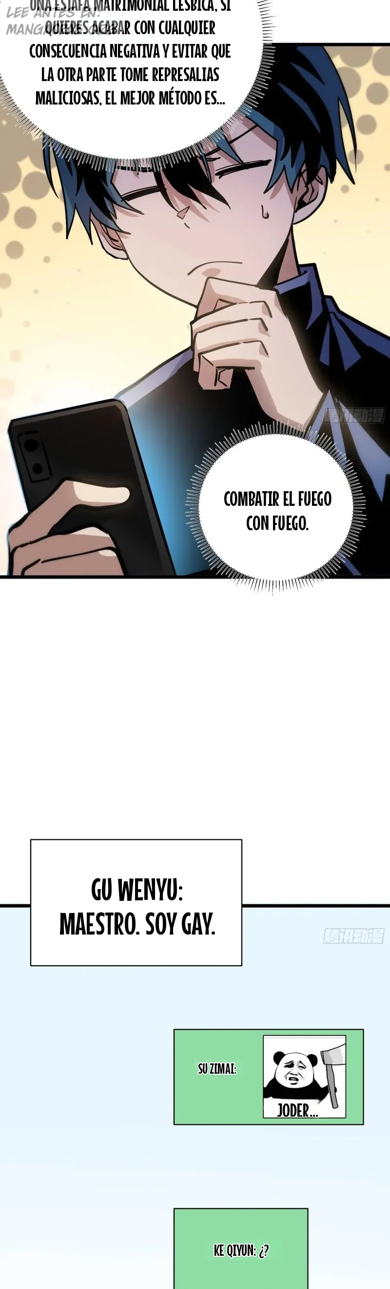 ¡Mi avatar se está convirtiendo en el jefe final!! Capitulo 30 página 14