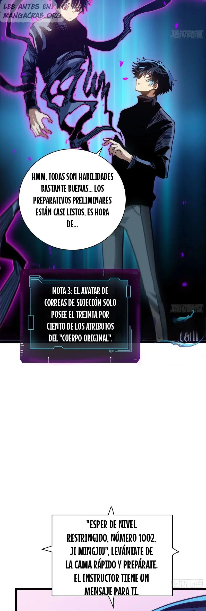 ¡Mi avatar se está convirtiendo en el jefe final!! Capitulo 32 página 29