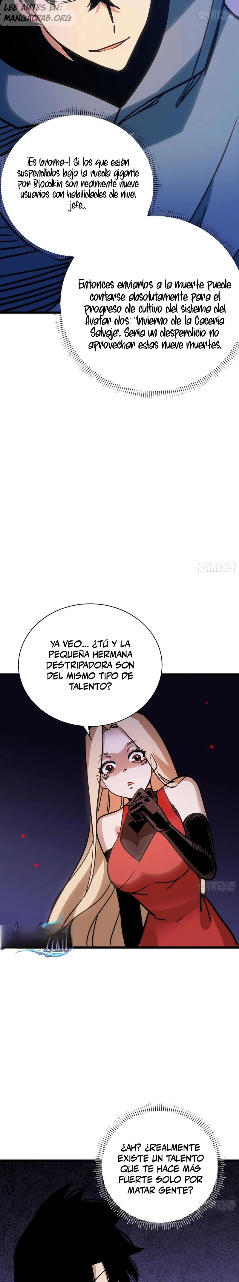 ¡Mi avatar se está convirtiendo en el jefe final!! Capitulo 34 página 13