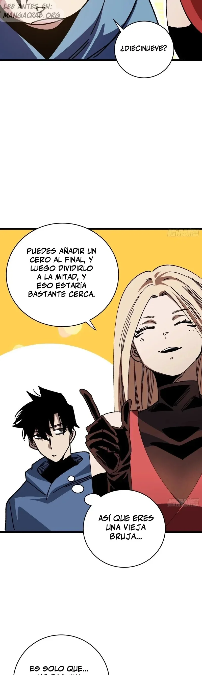 ¡Mi avatar se está convirtiendo en el jefe final!! Capitulo 35 página 9